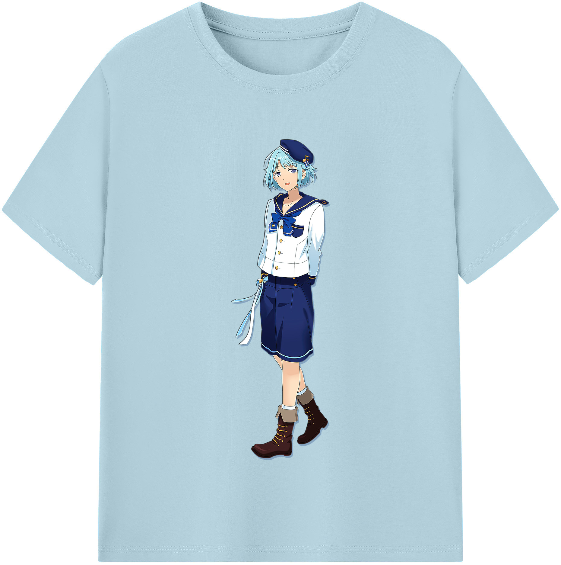 （画像用） あんさんぶるスターズ! Ensemble Stars 綿100％半袖Tシャツ（フロントプリント）